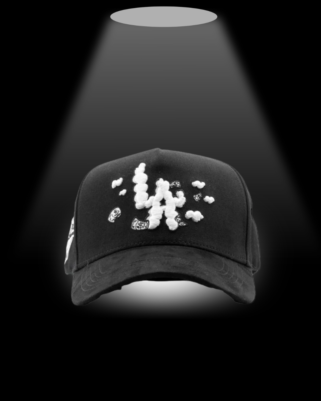 GORRA 31 HATS LA MONEY CLOUDS BLACK VERSION