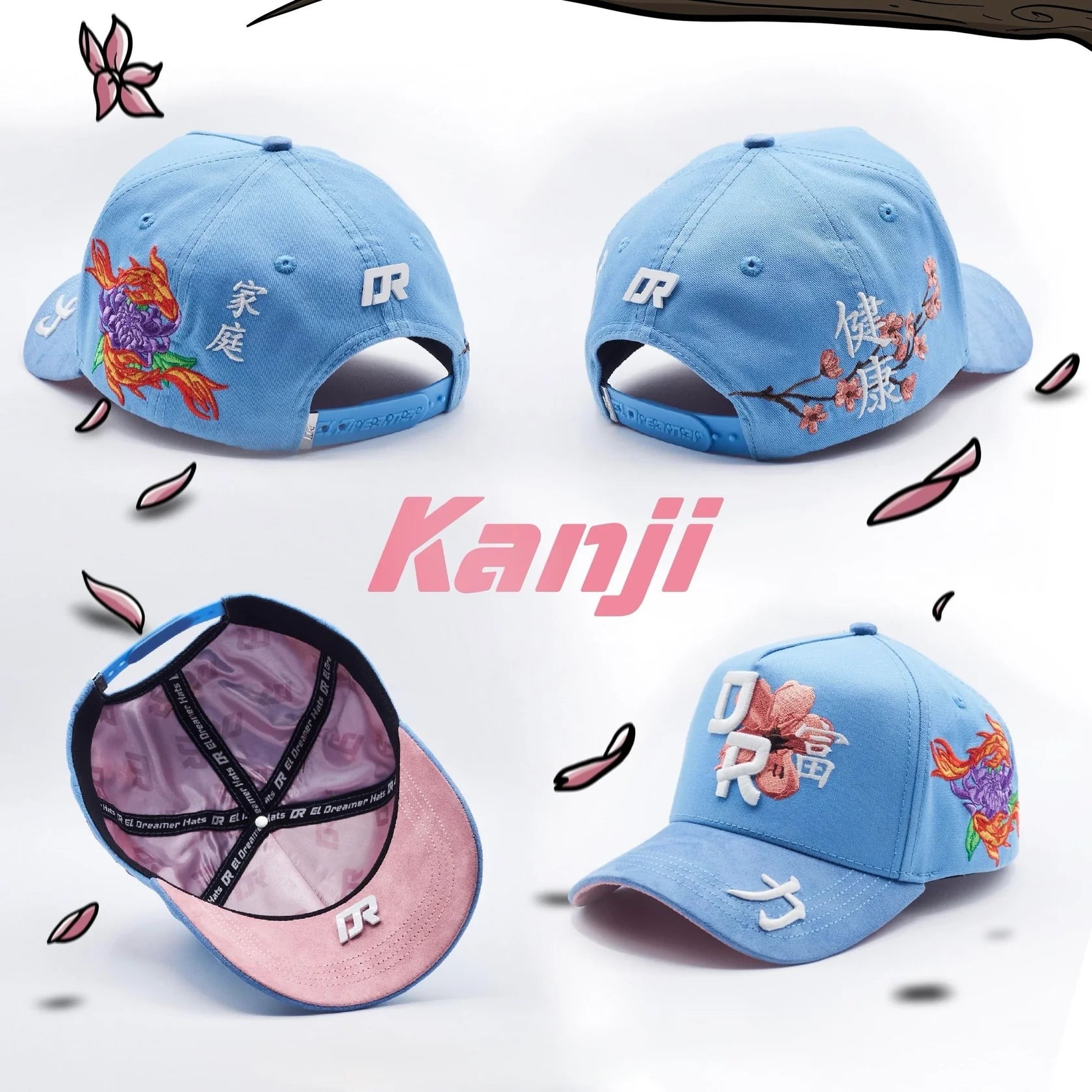 GORRA DREAMER HATS “KANJI”