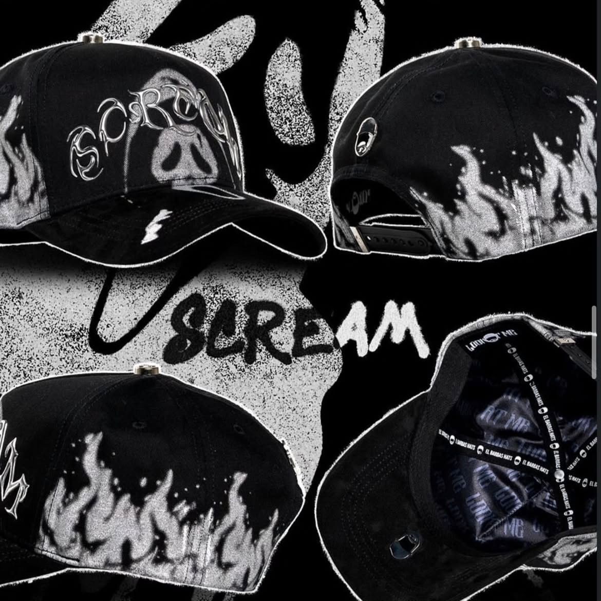Gorra Barbas Hats SCREAM